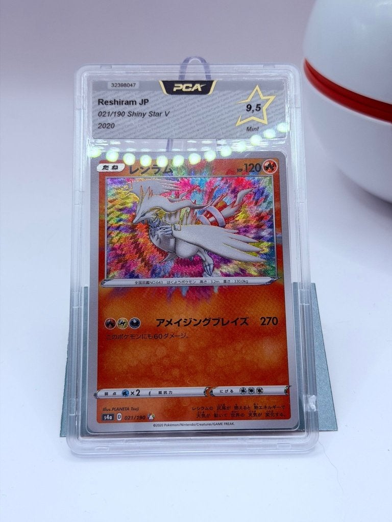 Reshiram Shiny Star V PCA9.5, Enlèvement ou Envoi, Neuf, Cartes en vrac, Foil