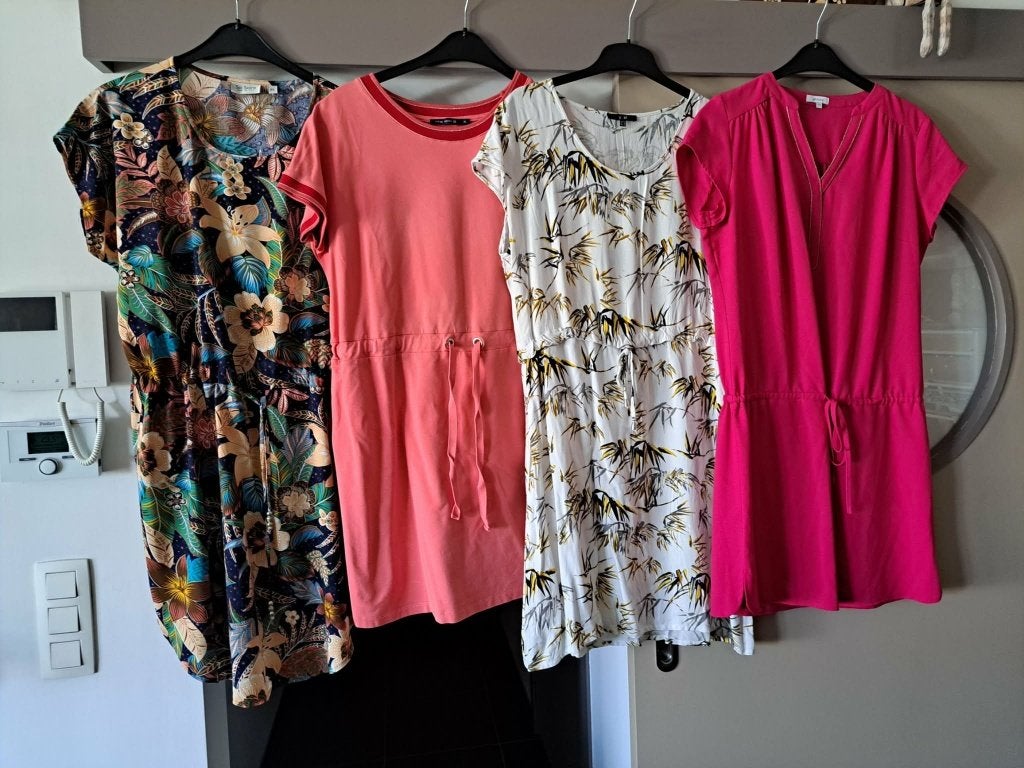 Yest, River Woods, Phildar, So Soire, jurk, mt 44 - XL, Kleding | Dames, Overige kleuren, Maat 42/44 (L), Ophalen of Verzenden