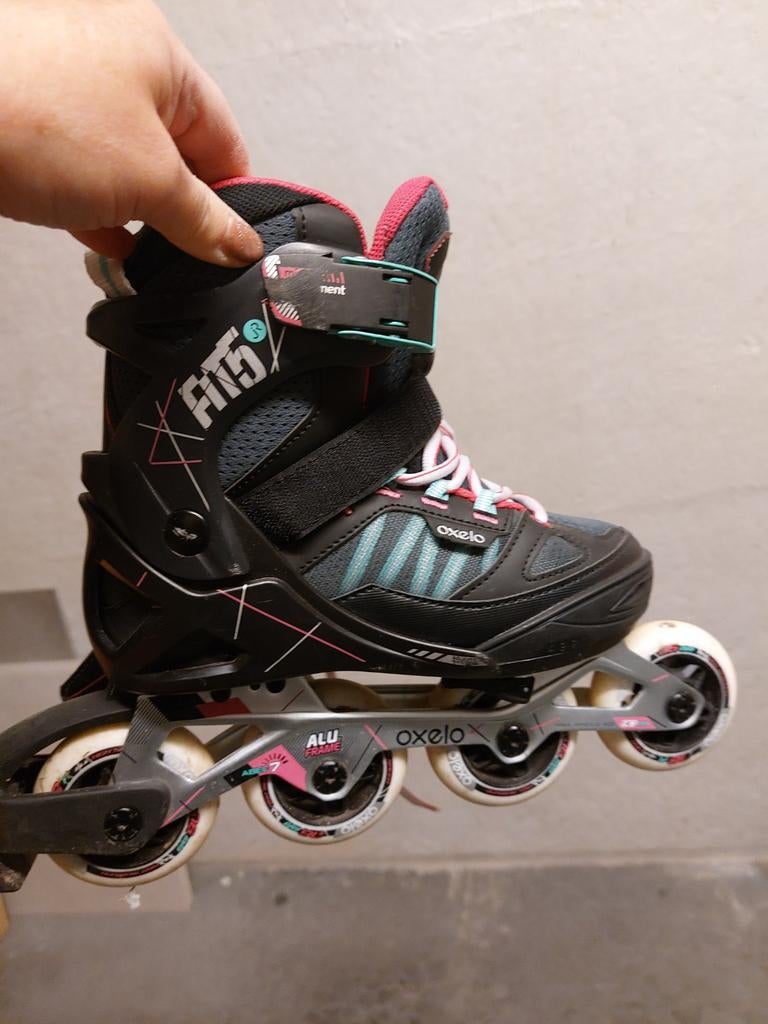 Schaatsen voor kind met bescherming bij, Sport en Fitness, Skeelers, Ophalen, Bescherming