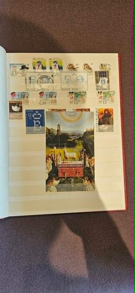 postzegels Bel en de wereld, Ophalen, Gestempeld, Frankeerzegel, Gestempeld
