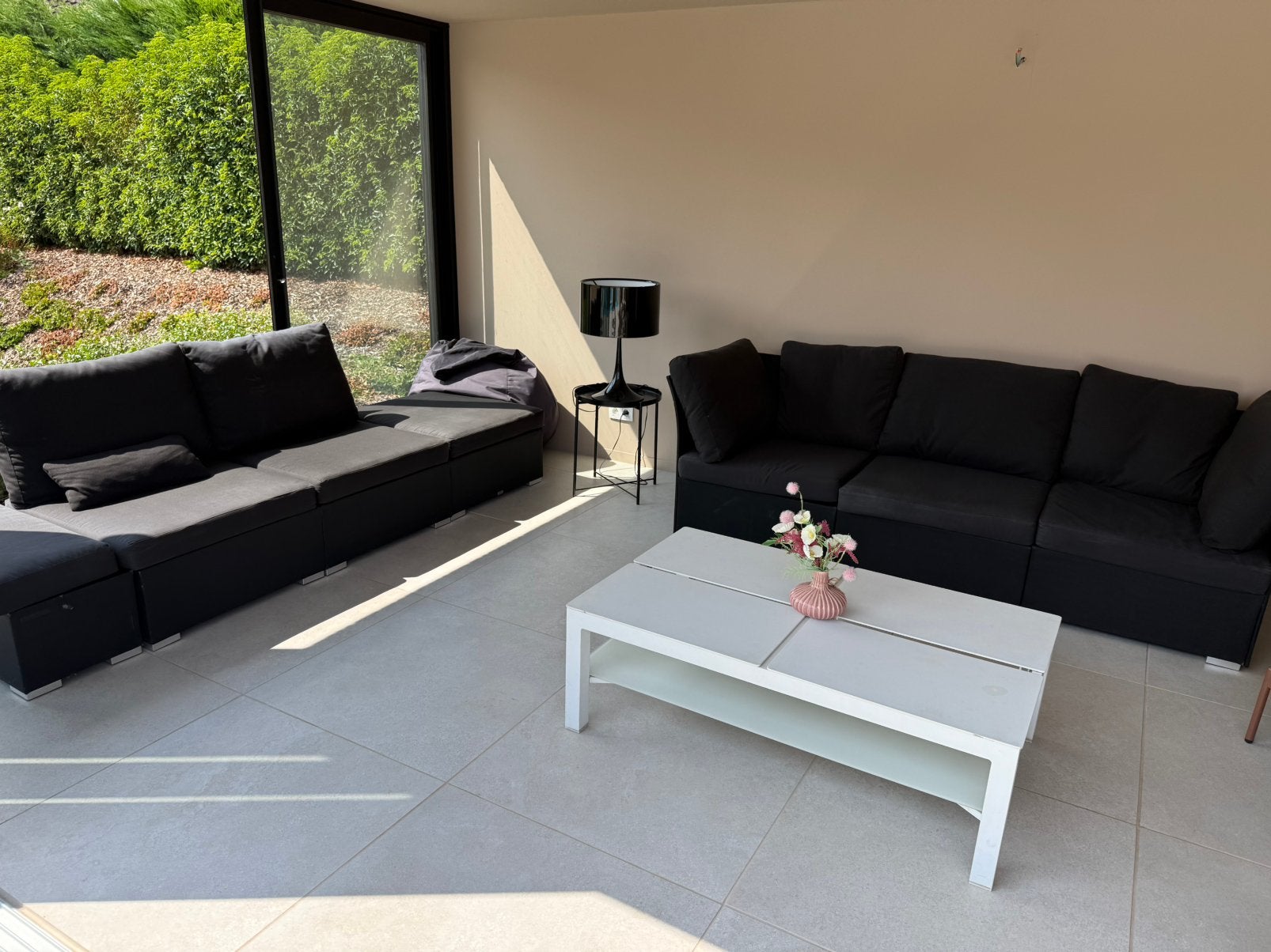Loungeset incl tafel (Bristol), Ophalen, Kunststof, Gebruikt, Loungeset
