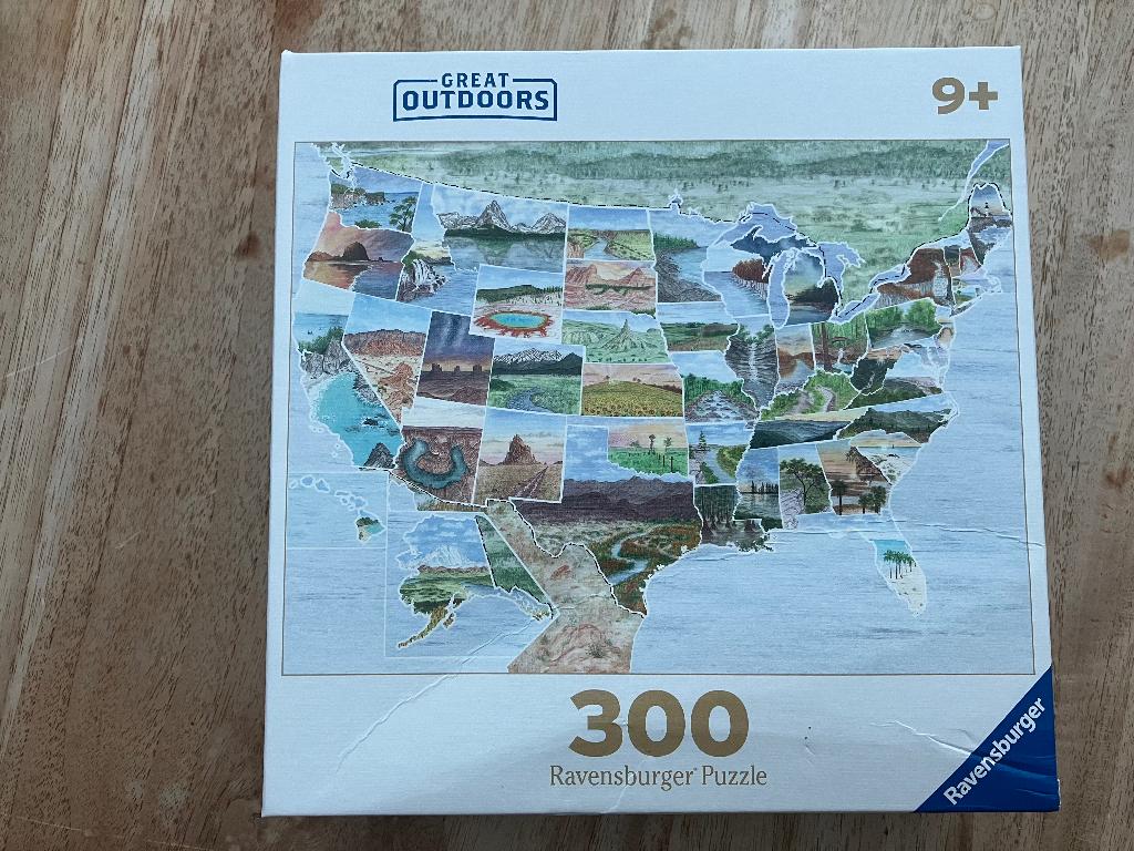 Puzzel - Ravensburger - 300 stukken - Great Outdoors, Ophalen of Verzenden, Meer dan 50 stukjes, Zo goed als nieuw, 6 jaar of ouder