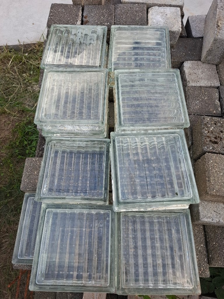 Brique de verre, Maison & Meubles, Enlèvement, Utilisé