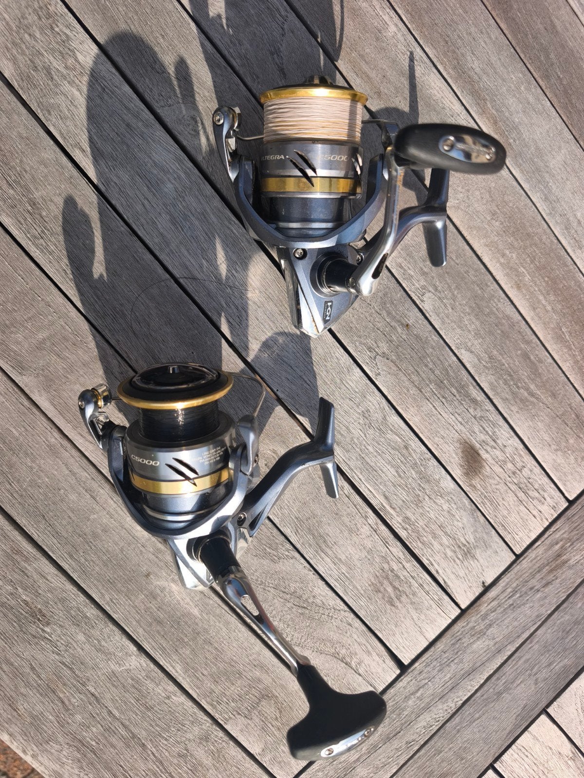 shimano C5000 feedermolen, Sports nautiques & Bateaux, Pêche à la ligne | Général, Enlèvement, Comme neuf, Autres types
