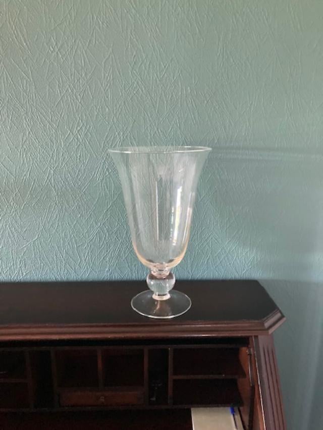 Vaas enkele keren gebruikt voor 3 euro, Huis en Inrichting, Ophalen, Zo goed als nieuw, Glas