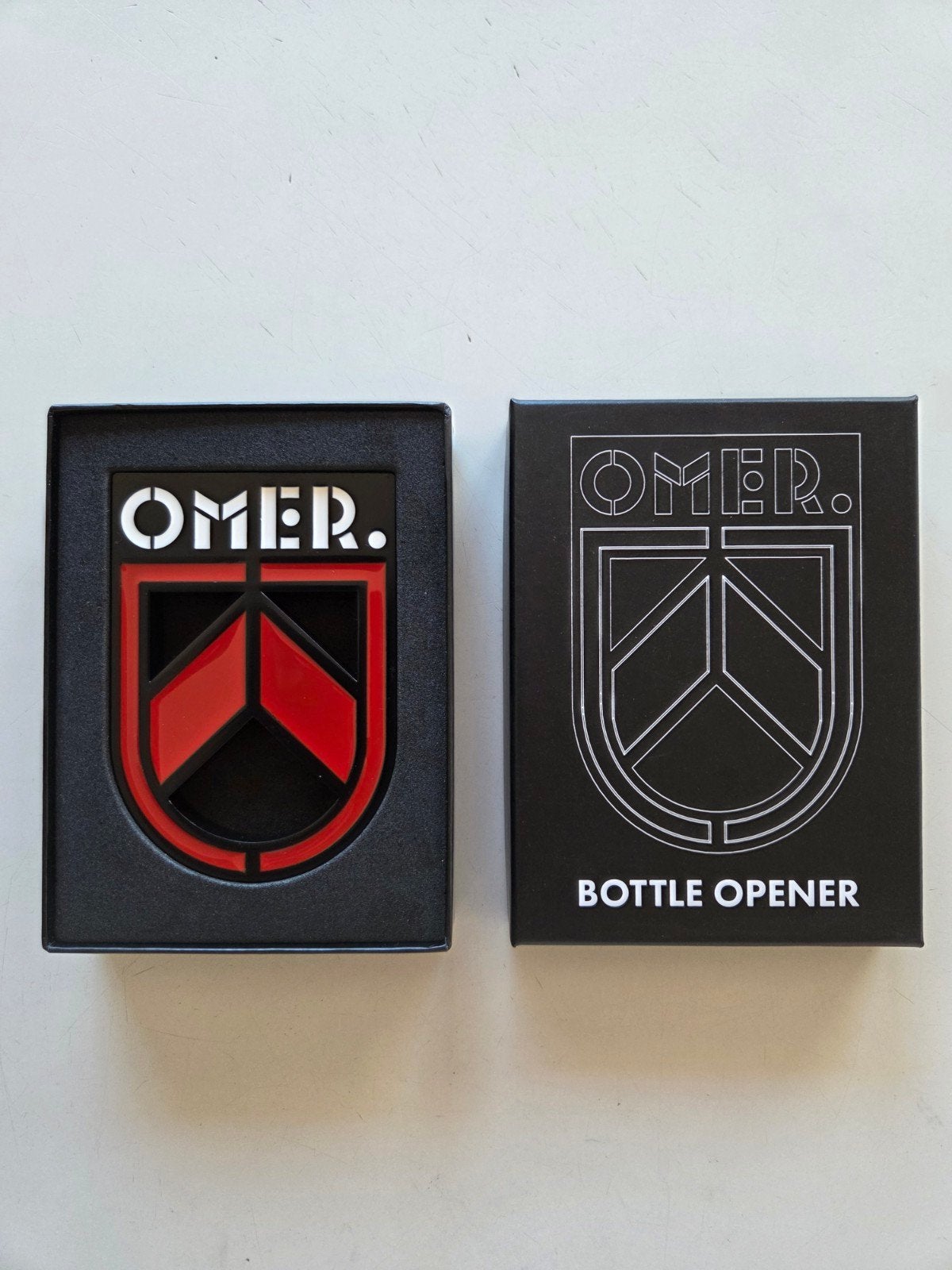 Metalen bieropener Omer, Verzamelen, Biermerken, Ophalen of Verzenden, Nieuw