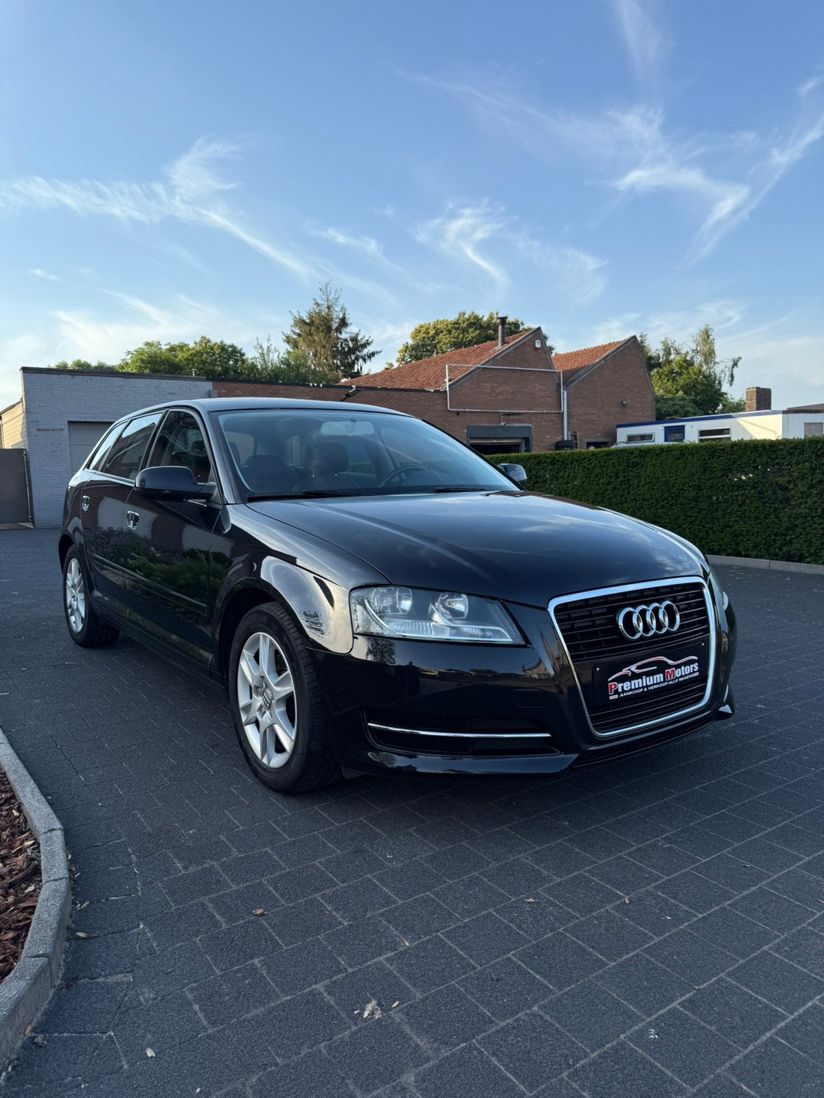 Audi a3 1.6tdi 105pk Sportback 1EIG EURO 5, Auto's, Audi, Zwart, A4, Zwart, Leder