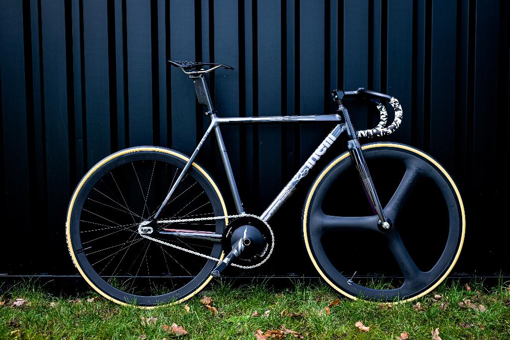 Cinelli MASH pistefiets, zwart, maat 54, Columbus alu, Fietsen en Brommers, Fietsen | Heren | Sportfietsen en Toerfietsen, Zo goed als nieuw