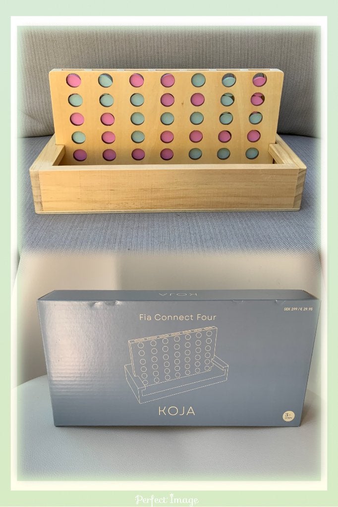 Jeu en bois de société "Fia Connect Four" KOJA, Enlèvement ou Envoi, Neuf, Koja