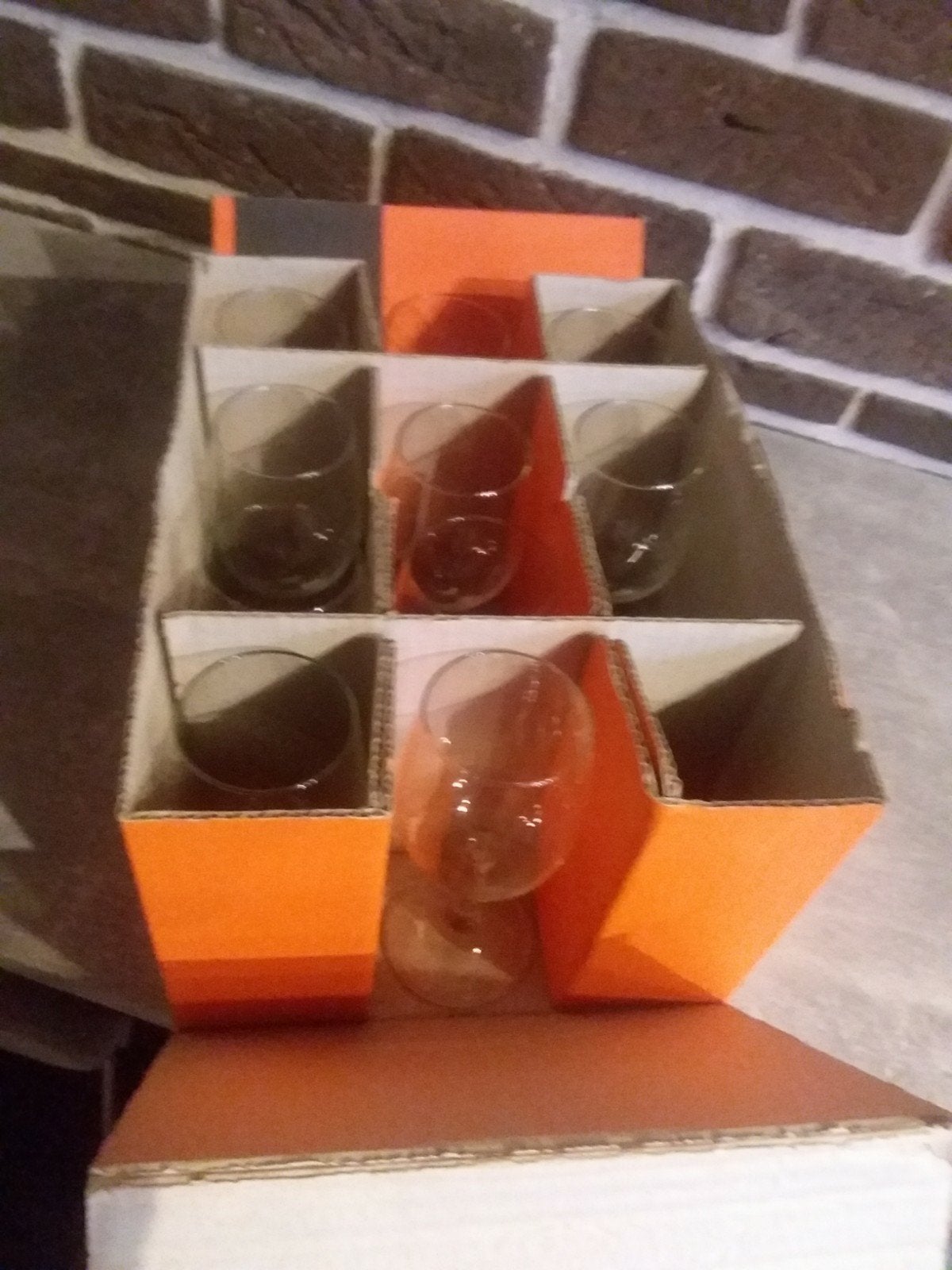 10 wijnglazen, Huis en Inrichting, Ophalen, Zo goed als nieuw
