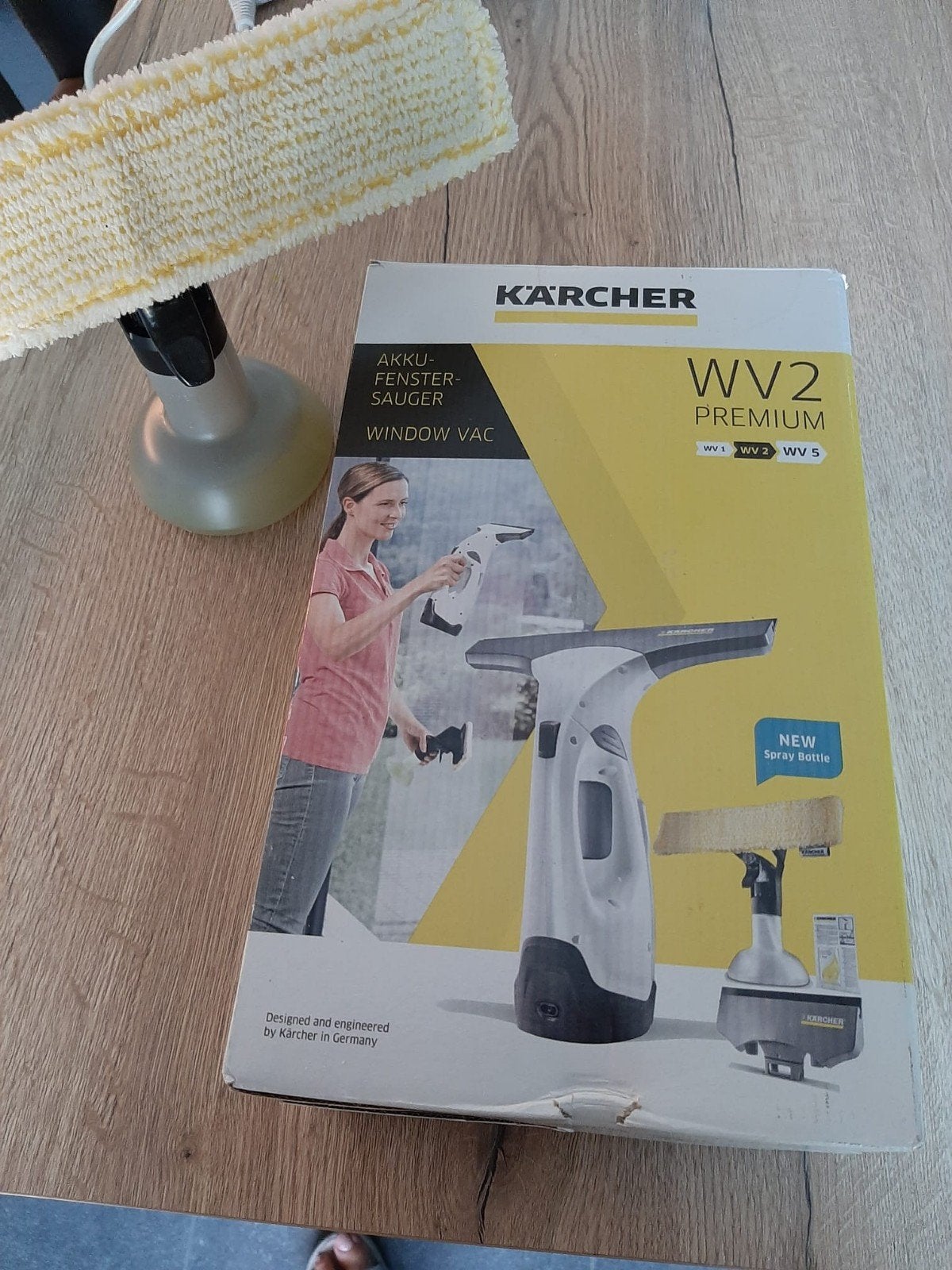 Karcher ramenwasser, Ophalen