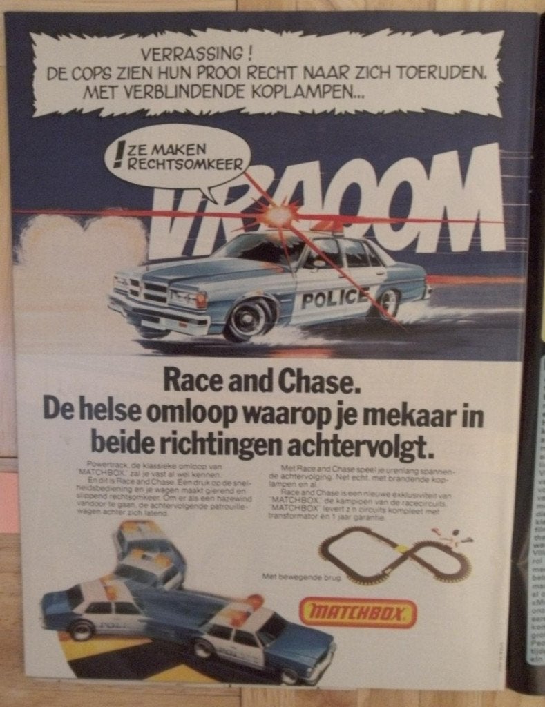 paperen avertenties Matchbox, Verzamelen, Ophalen of Verzenden