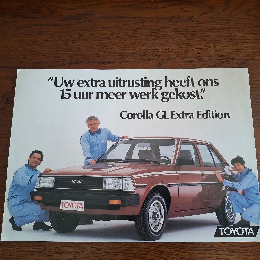 TOYOTA COROLLA GL Édition Extra 1983, Enlèvement ou Envoi, Neuf, Toyota