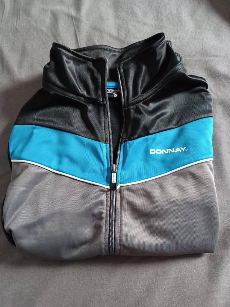 SURVÊTEMENT DONNAY NOIR/GRIS/BLEU TAILLE S/M, Vêtements | Hommes, DONNAY, Enlèvement ou Envoi, Autres couleurs, Général