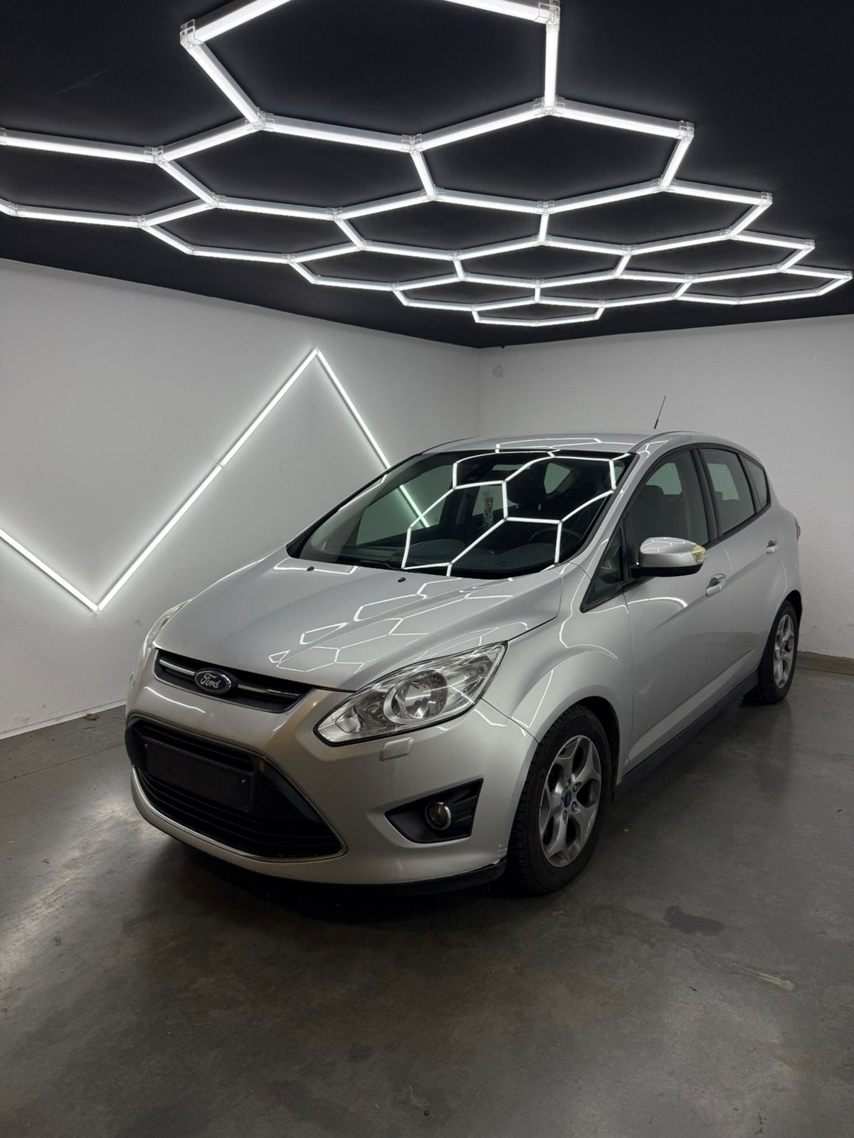 Ford C-MAX 1.6 DIESEL| SLECHTS 93.453KM| 2012, Voorwielaandrijving, Euro 5, Zwart, 4 cilinders