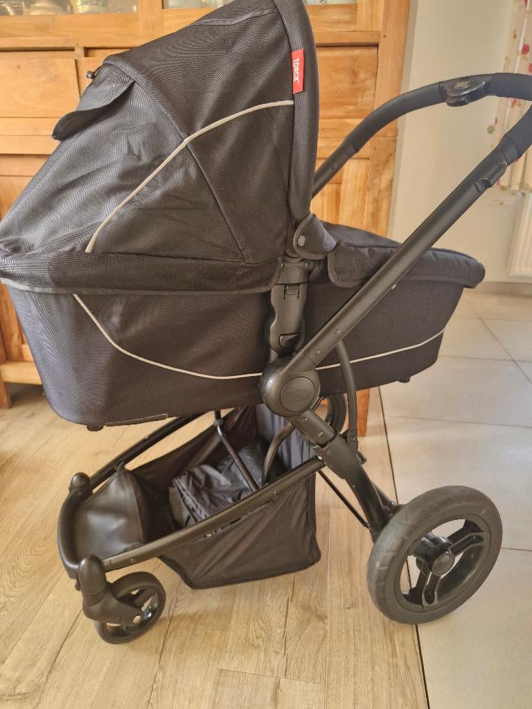 Landau/poussette et adaptateurs pour maxi cosi (3 en 1), Enfants & Bébés, Poussettes & Combinaisons, Utilisé, Poussette, Autres marques