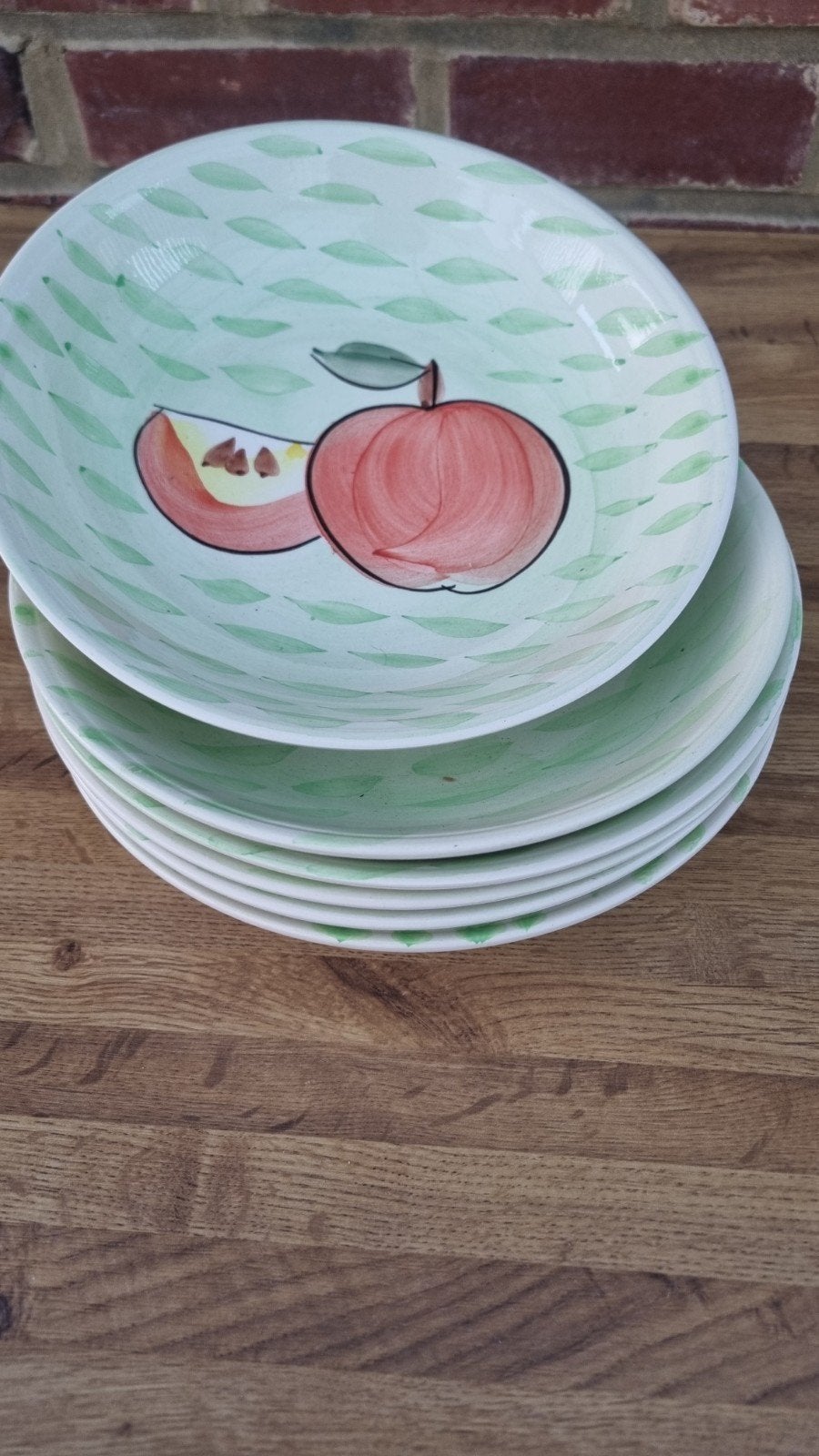 6 assiettes creuses, Maison & Meubles, Enlèvement
