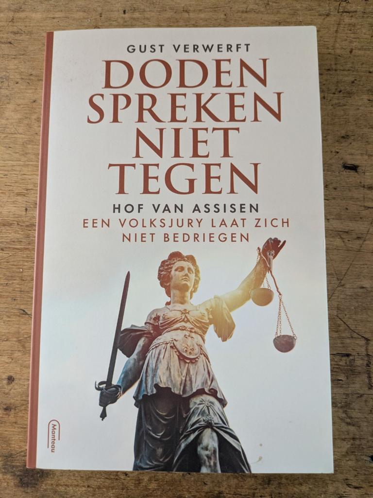 GERESERVEERD Nieuw boek Doden spreken niet tegen, Boeken, Ophalen of Verzenden, Nieuw, Gust Verwerft