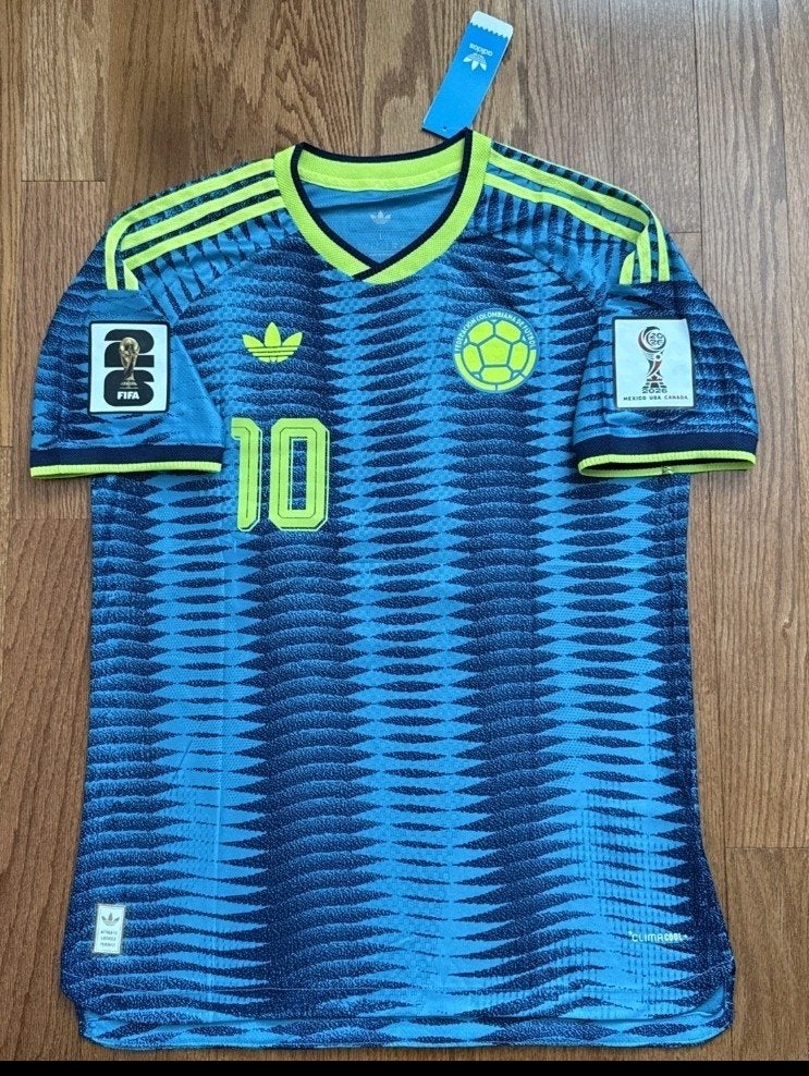 Colombia Voetbal Uitshirt Origineel WorldCup Nieuw 2026, Verzenden