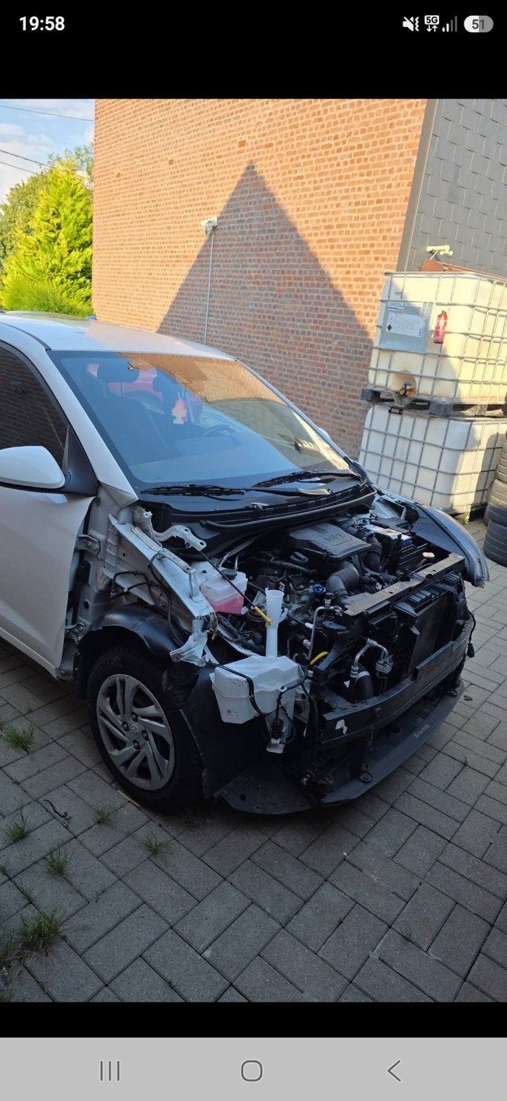 Hyundai i10 accidentée 2022, Entreprise, Achat, I10