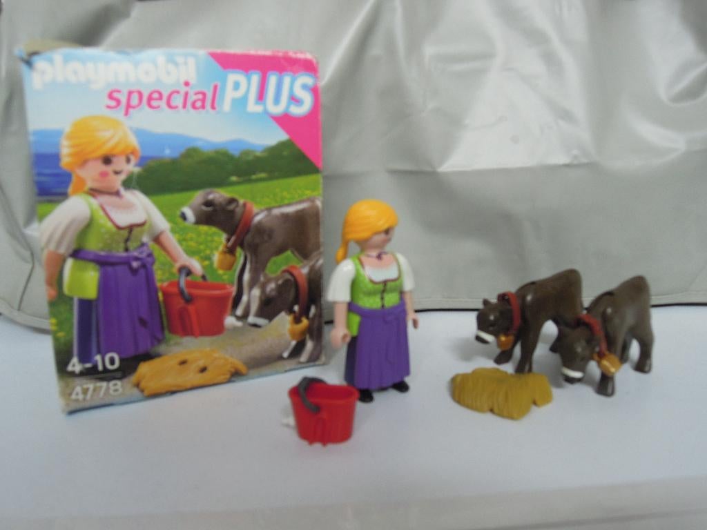 Boerderij met kalveren - Playmobil #4778, Ophalen, Zo goed als nieuw, Complete set