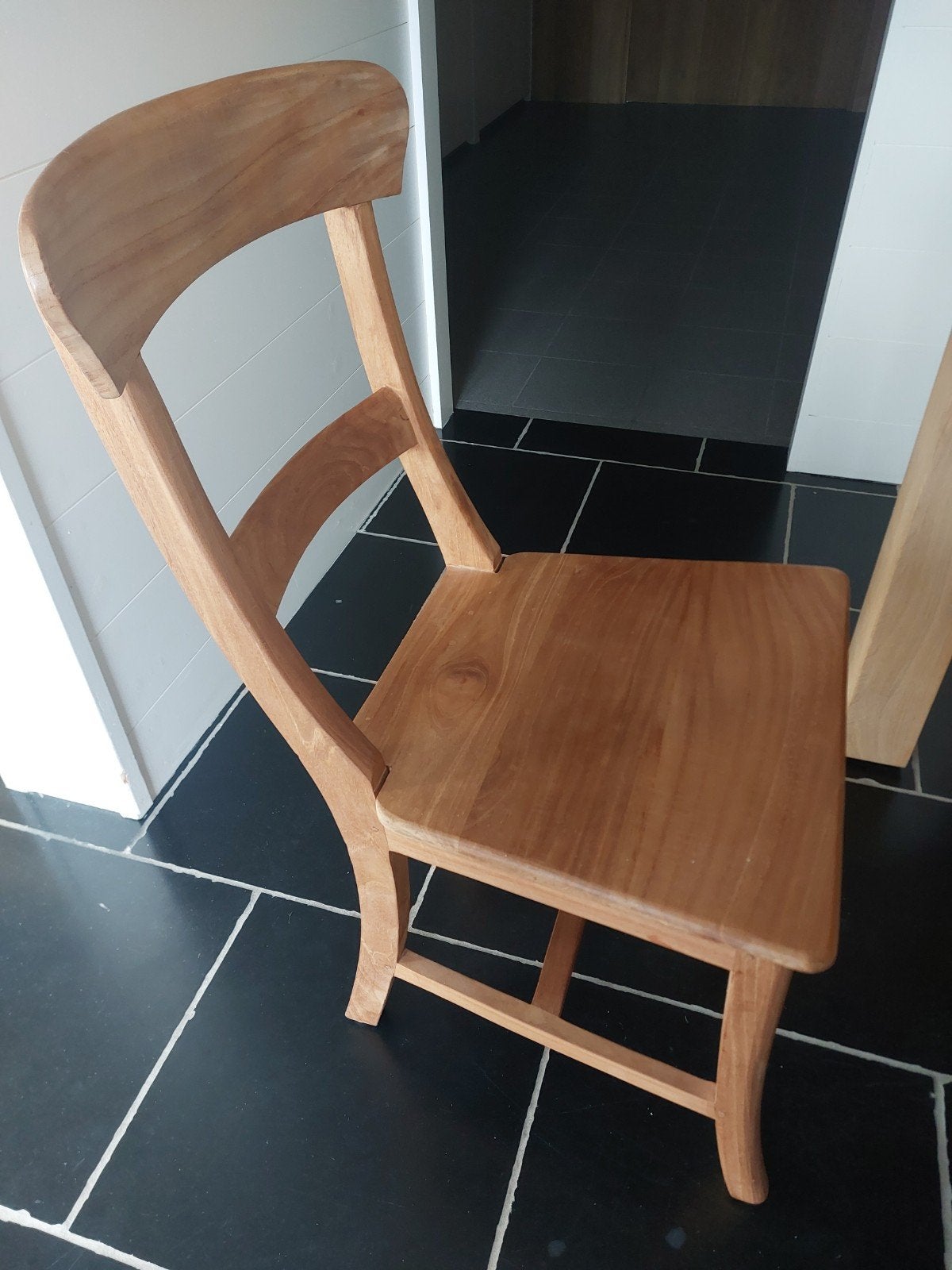 stoel in teak, Ophalen, Hout