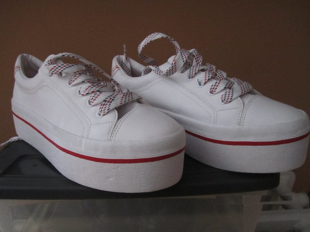 Dames Sportschoenen Bershka, Kleding | Dames, Schoenen, Nieuw, Wit, Sportschoenen, Bershka
