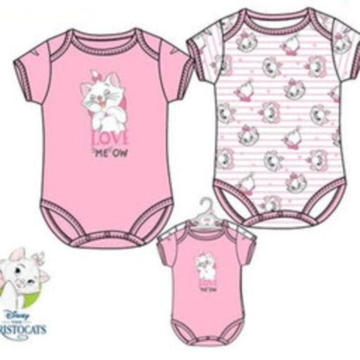 Marie Cat Rompertje - 2 Stuks - Maat 18 maanden - Disney, Kinderen en Baby's, Nacht- of Onderkleding, Meisje, Nieuw, Disney Baby