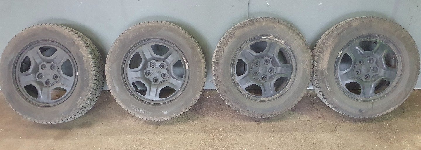 roues jeep renegade hiver, Enlèvement