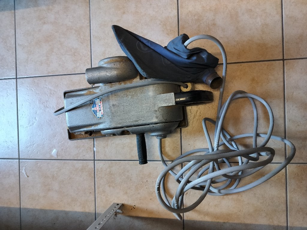 Krachtige Vintage Peugeot Elektrische Schaafmachine, Doe-het-zelf en Bouw, Ophalen, Gebruikt