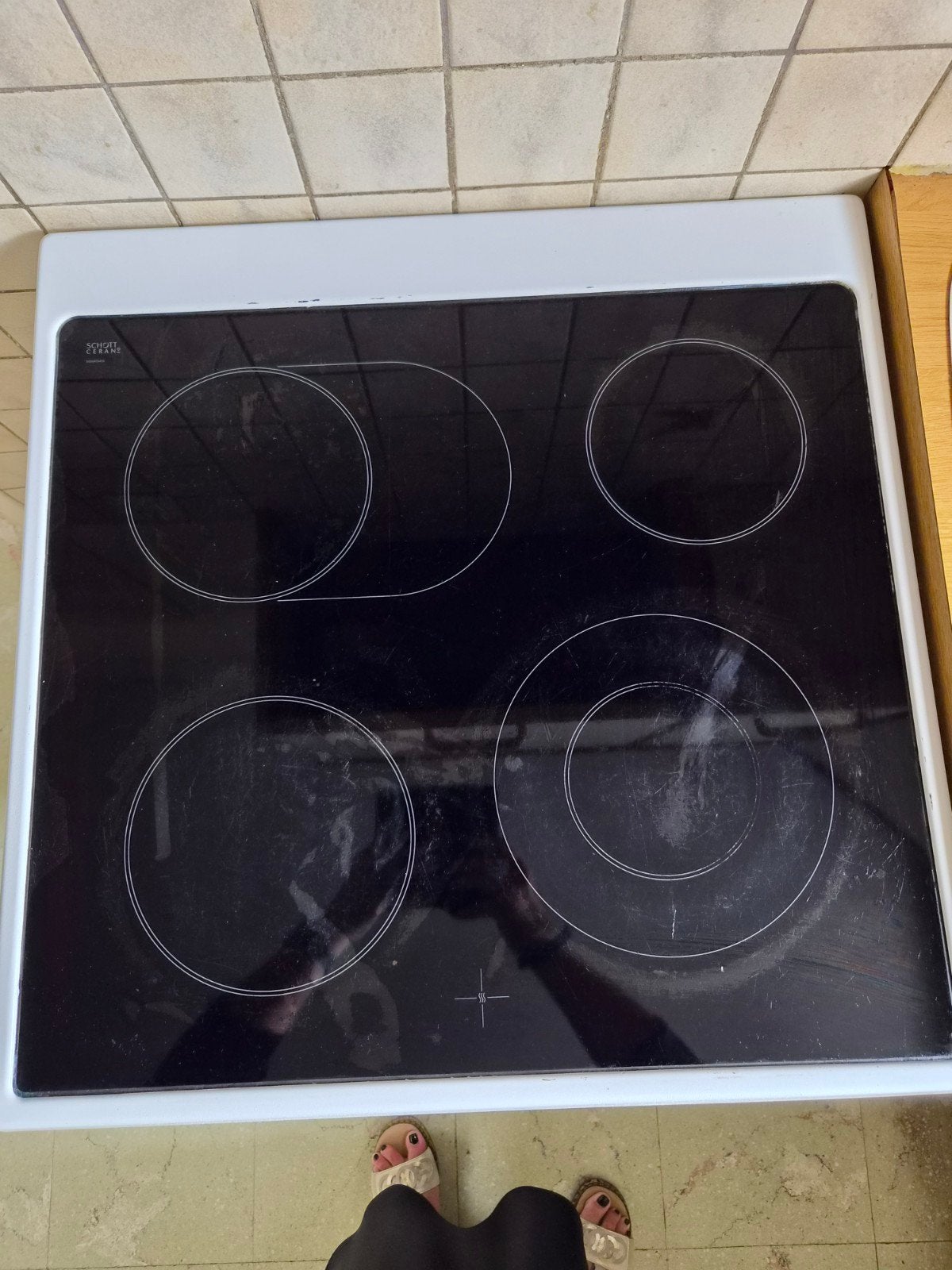 Elektrisch vuur Bosch, Elektronische apparatuur, Ophalen, Gebruikt, 4 kookzones, Vrijstaand