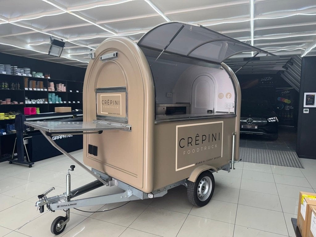 Foodtruck ecotrailer 220, Ophalen