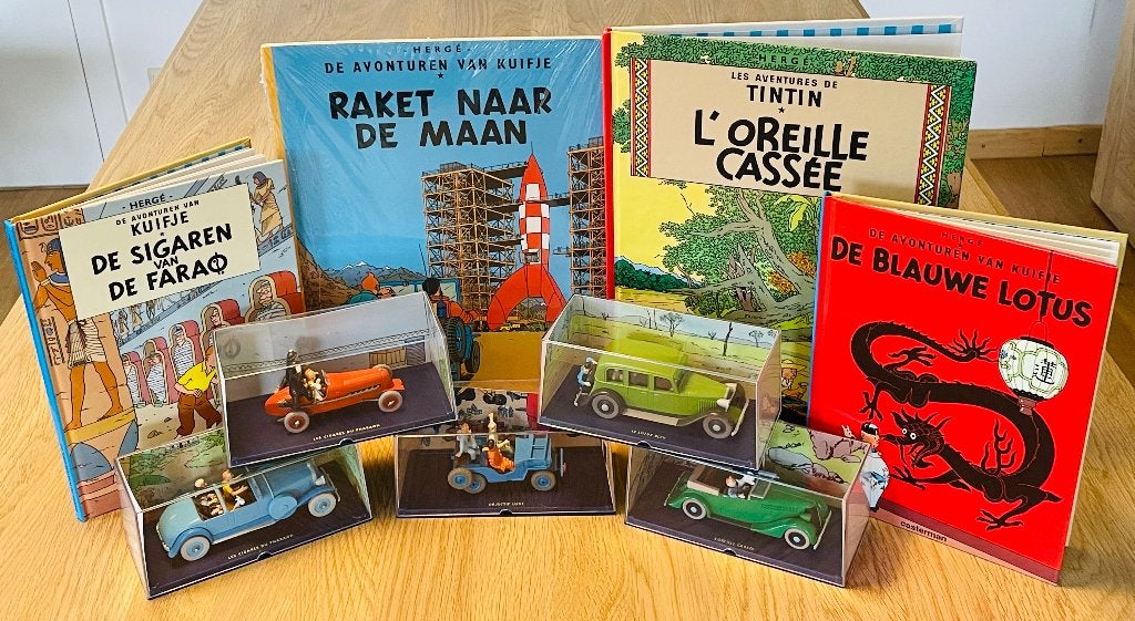 Collectie Kuifje, Meerdere stripboeken, Ophalen, Zo goed als nieuw, Hergé