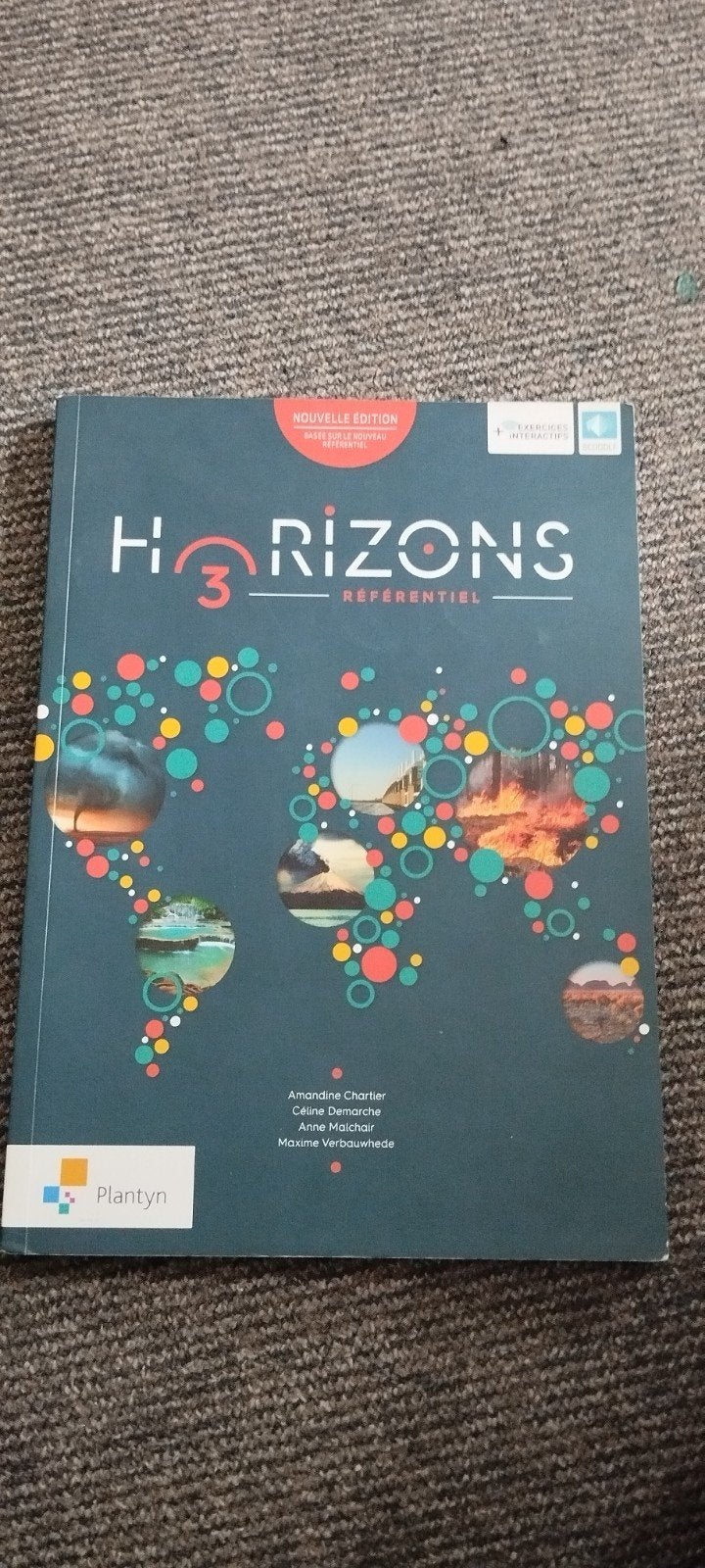 horizons 3 référentiel, Livres, Enlèvement, Comme neuf