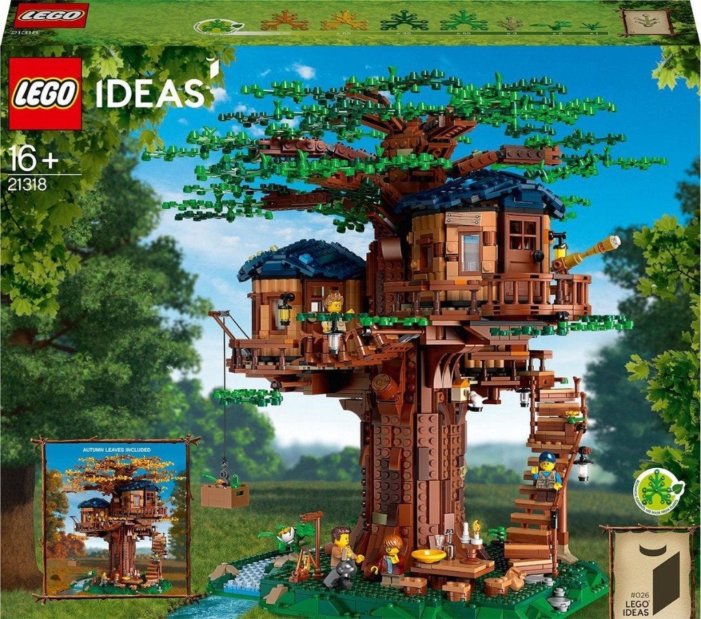 LEGO Ideas Boomhut Tree House - Botanical Collection - 21318, Kinderen en Baby's, Speelgoed | Duplo en Lego, Nieuw, Lego, Complete set