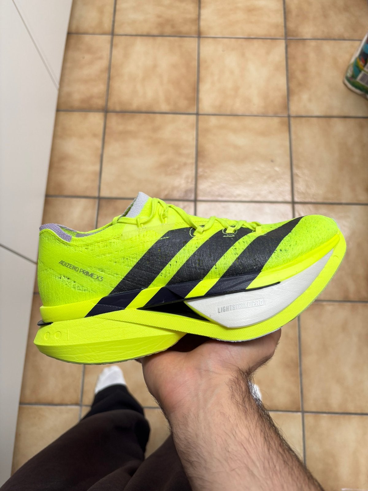 Adidas adizero x3 strung, Sport en Fitness, Hardloopschoenen, Zo goed als nieuw, Hardlopen, Ophalen