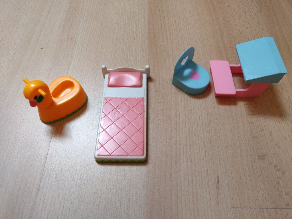 Speelset slaapkamer (bruikbaar voor Barbie Shelly), Kinderen en Baby's, Ophalen, Gebruikt, Overige typen