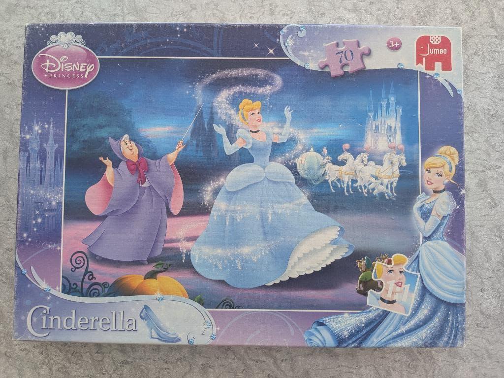 Puzzel Disney Assepoester 70 stukken, Kinderen en Baby's, Ophalen, Meer dan 50 stukjes, Gebruikt