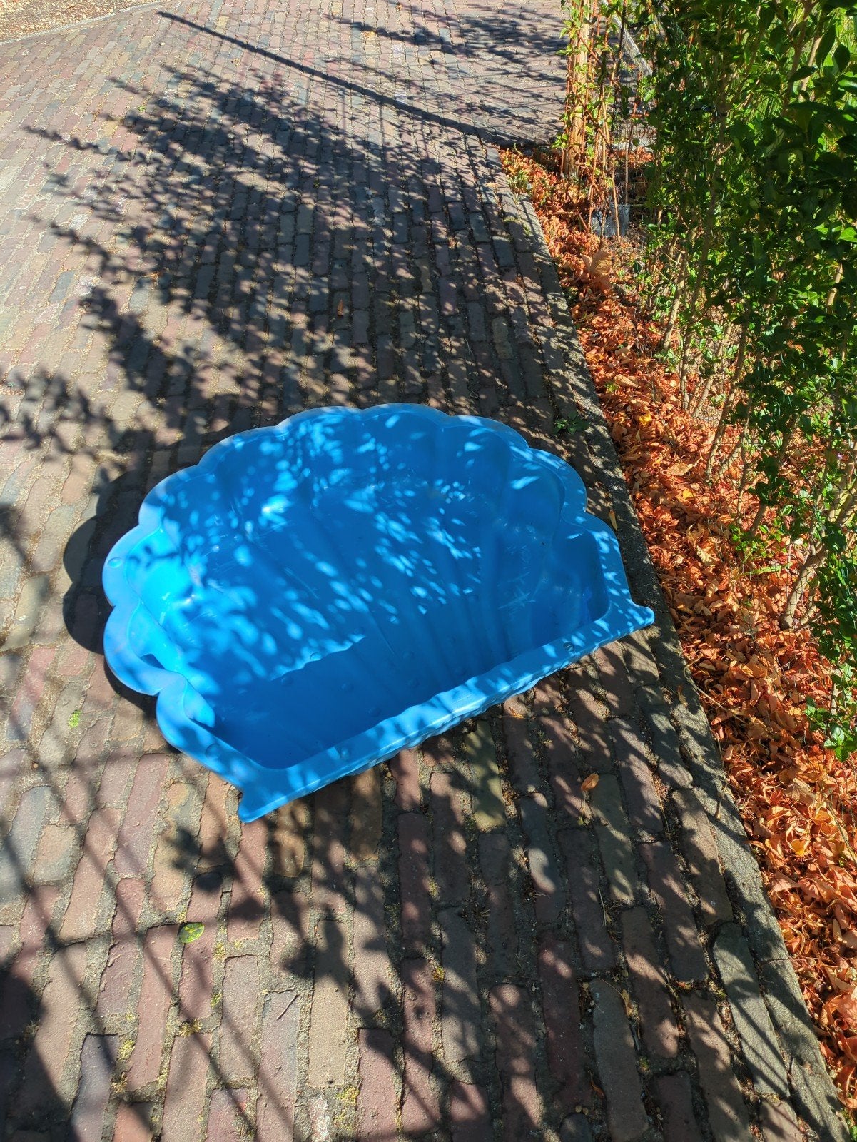 zand/waterschelp, Ophalen