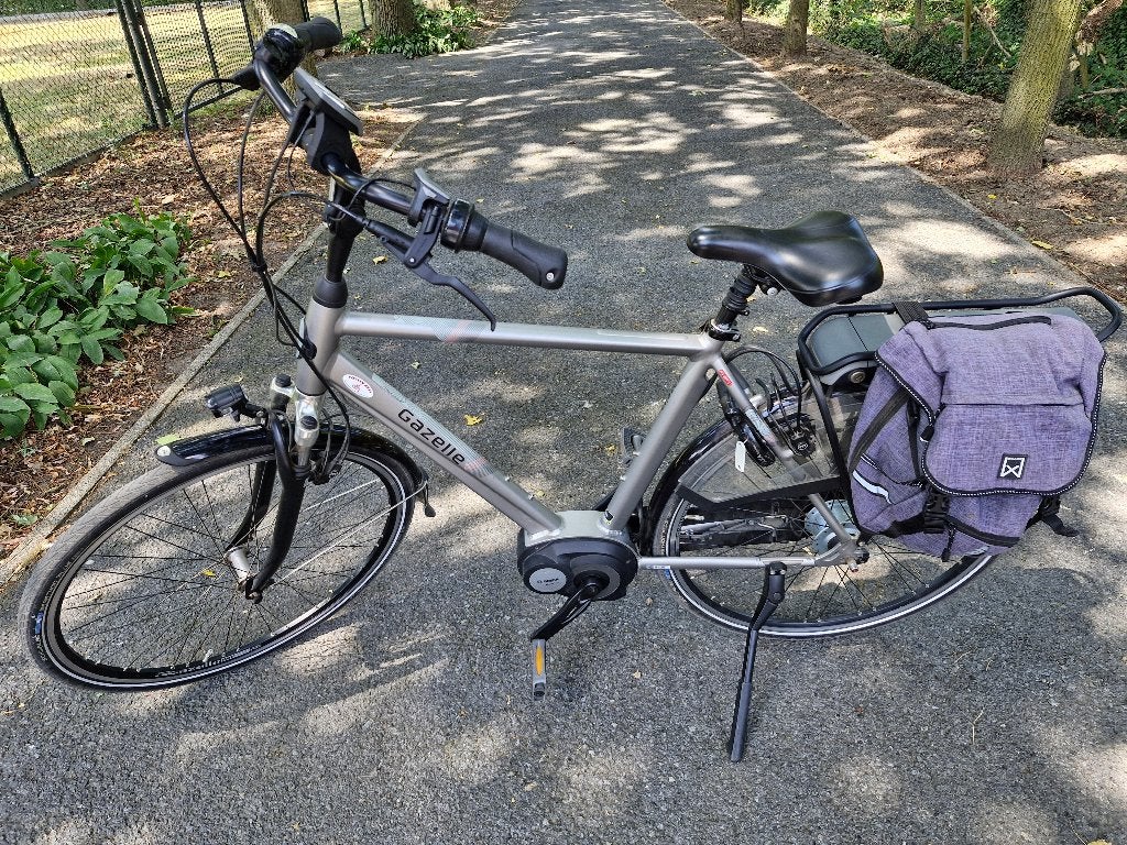 Elektrische herenfiets Gazelle, Fietsen en Brommers, Ophalen, Zo goed als nieuw, Gazelle