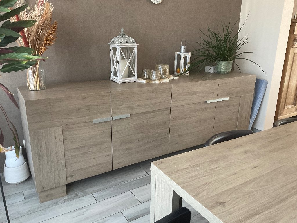Beige eetplaats, Huis en Inrichting, Ophalen, Gebruikt