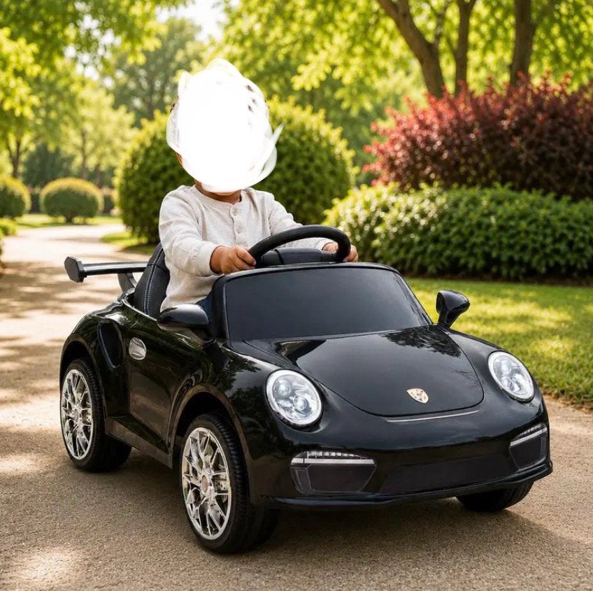 Voiture électrique enfant RUF CTR 3 (Porsche 911) noir NEUVE, Enfants & Bébés, Neuf