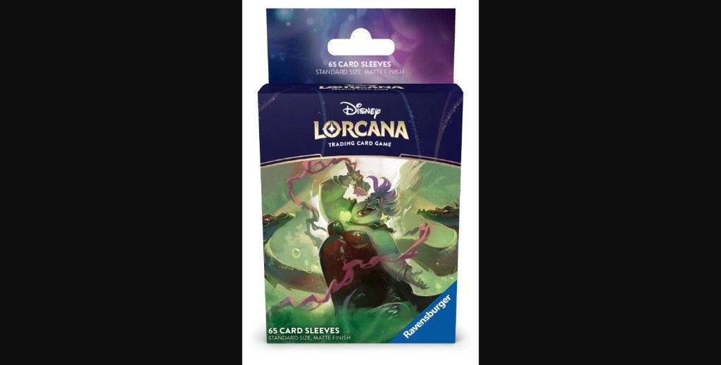 Protege-cartes Lorcana Ursula 65 sleeves neuf, Enlèvement ou Envoi, Neuf, Pochettes ou Étuis à cartes