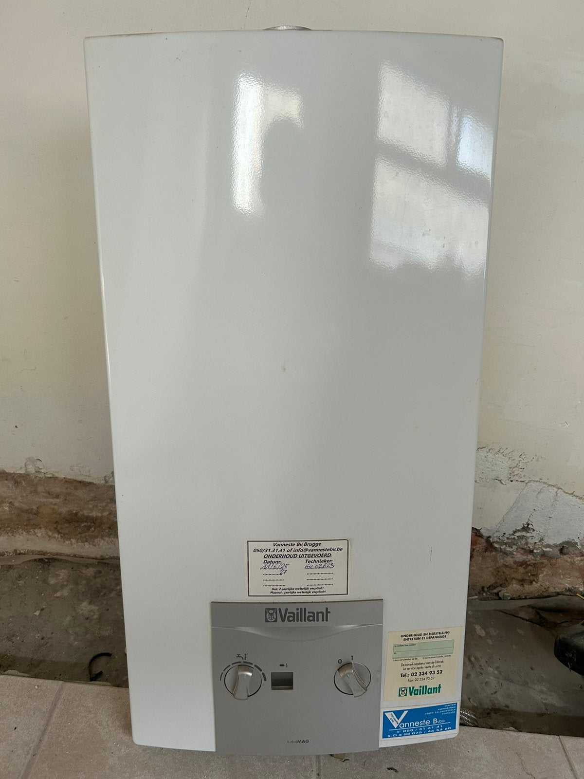 Vaillant ketel sanitair, Doe-het-zelf en Bouw, Ophalen, Gebruikt
