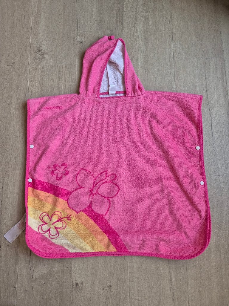 Cape de bain pour tout-petit (Tribord, rose), Enlèvement ou Envoi, Comme neuf, Poncho de bain