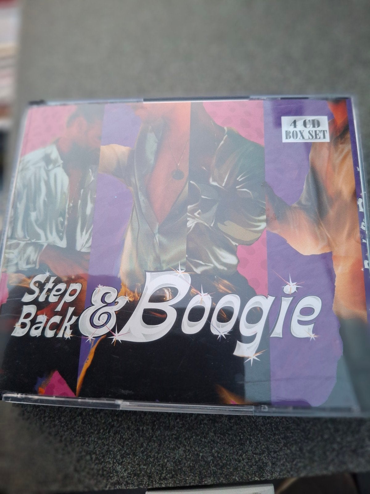 4 cd box step back & boogie, Ophalen of Verzenden