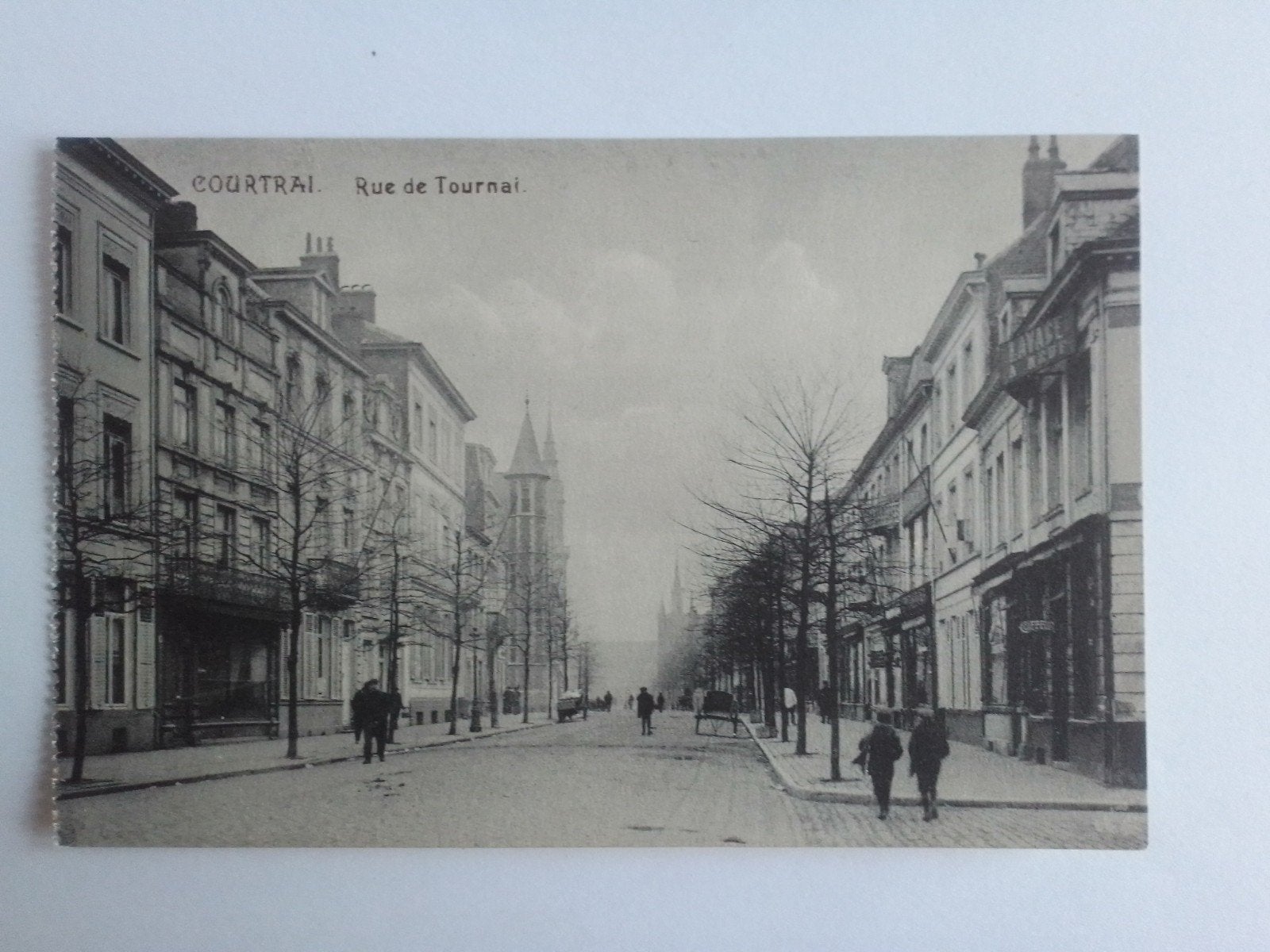 COURTRAI RUE DE TOURNAI, Envoi, 1920 à 1940, Non affranchie, Flandre Occidentale