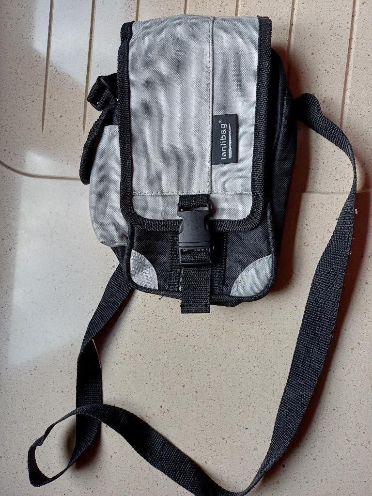 Bandolera Lanlibag zwart/grijs, Ophalen, Nieuw, Zwart