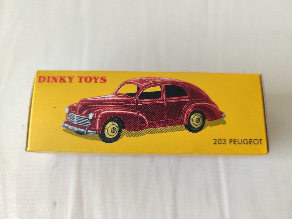 Boîte vide _ Dinky Atlas _ Peugeot 203 _ ref. 24R, Enlèvement ou Envoi, Comme neuf, Autres types, Dinky Toys