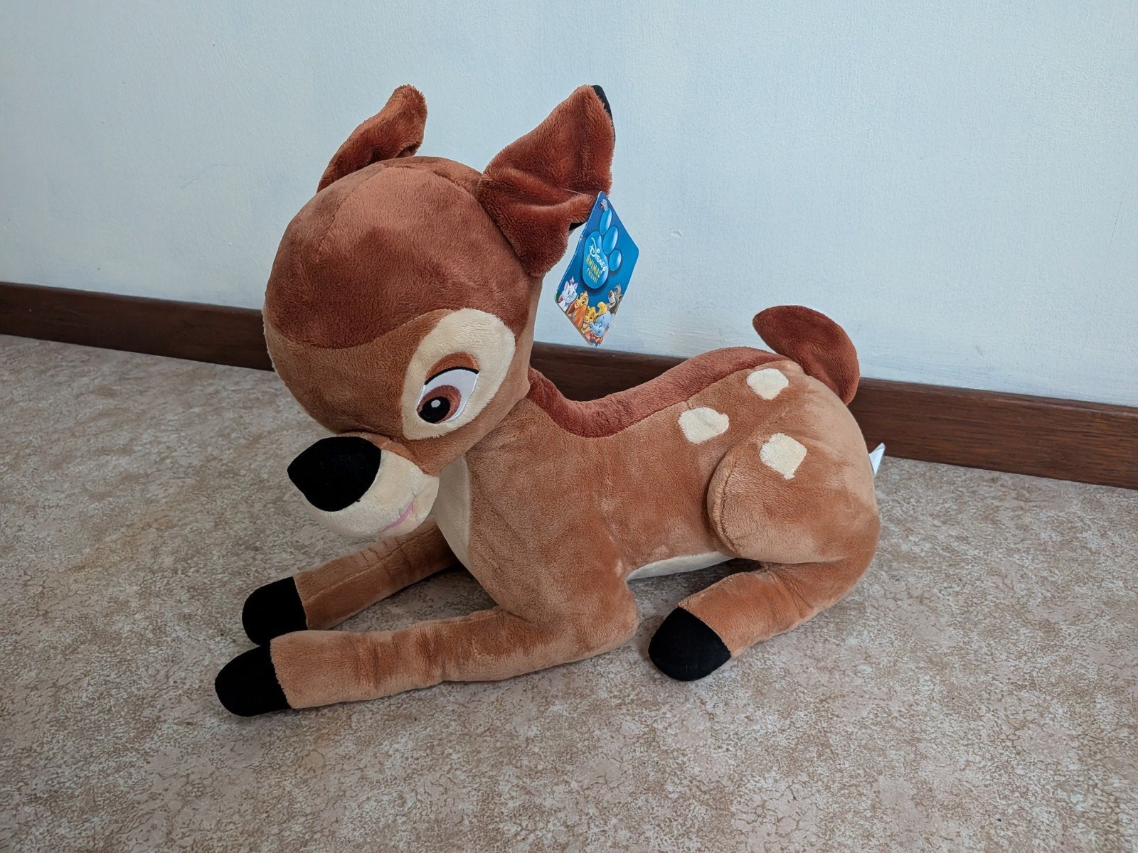 Bambi 43cm (nieuw!), Kinderen en Baby's, Speelgoed | Knuffels en Pluche, Ophalen of Verzenden